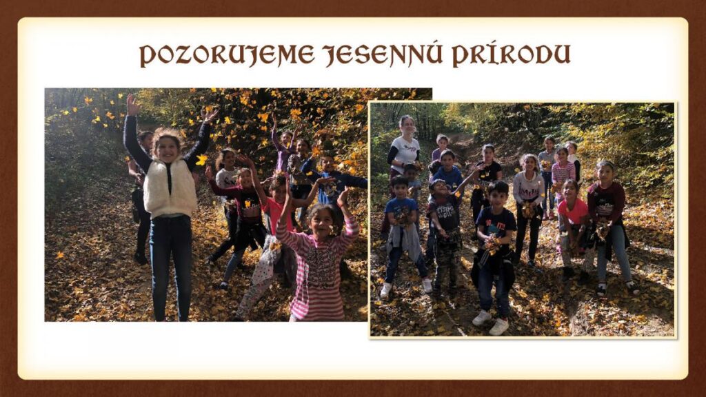 Strana zo školskej kroniky 2018/2019, strana 20