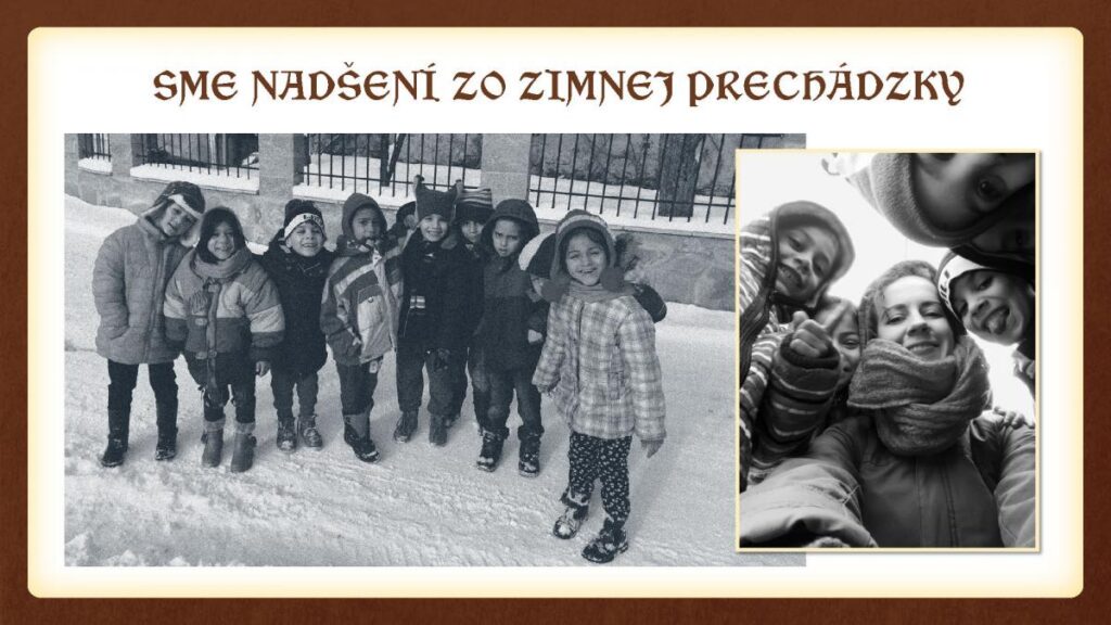 Strana zo školskej kroniky 2018/2019, strana 25