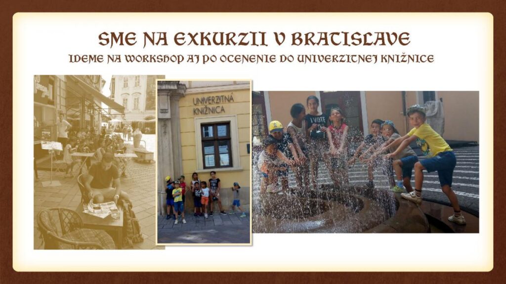 Strana zo školskej kroniky 2018/2019, strana 70
