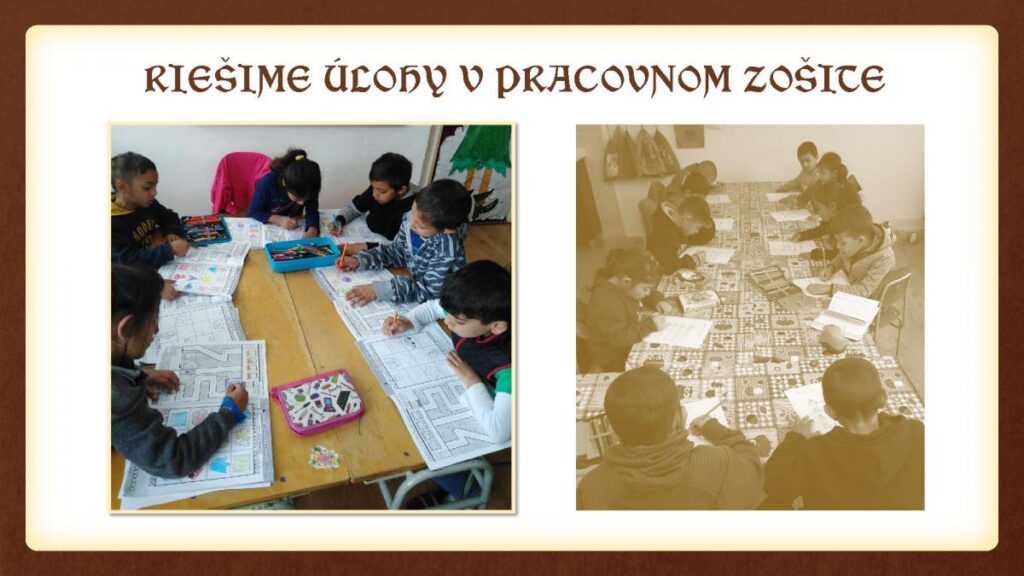 Strana zo školskej kroniky 2018/2019, strana 84