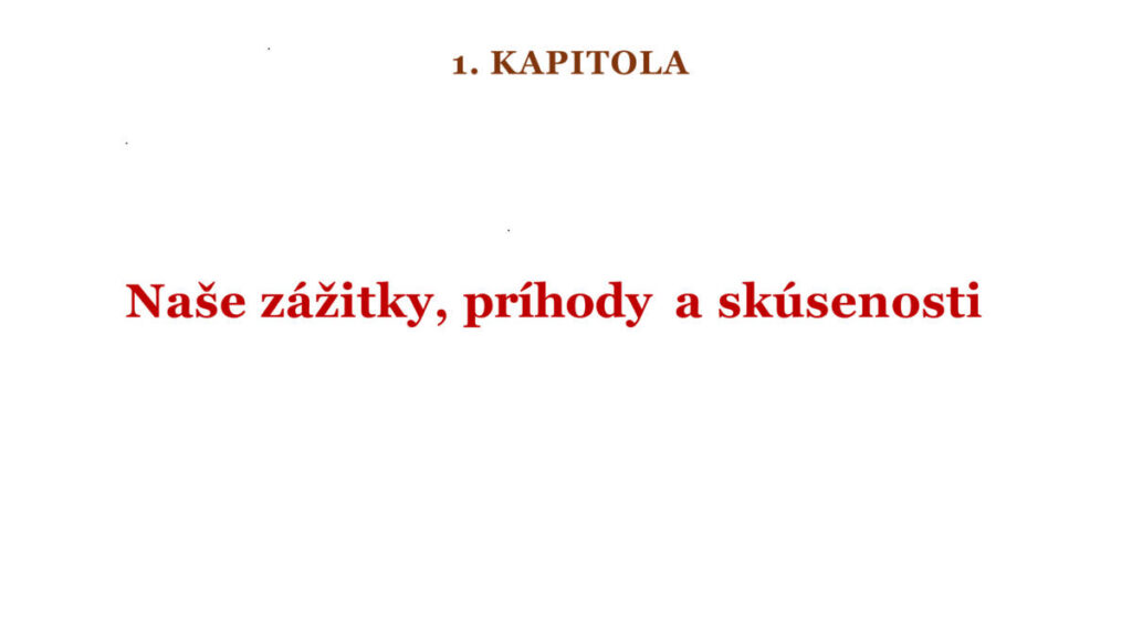 Strana zo školskej kroniky 2024/2025